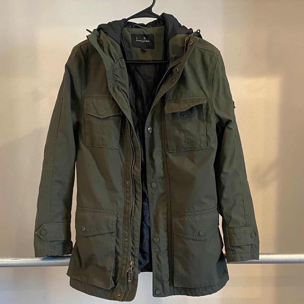 Banana Republic Olive Coat